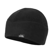 Gorro OROS Fleece negro con logo TAC-MAVEN, forro polar 100% poliéster