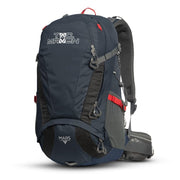 Mochila MARS 30l azul en nylon rip-stop y poliéster Oxford