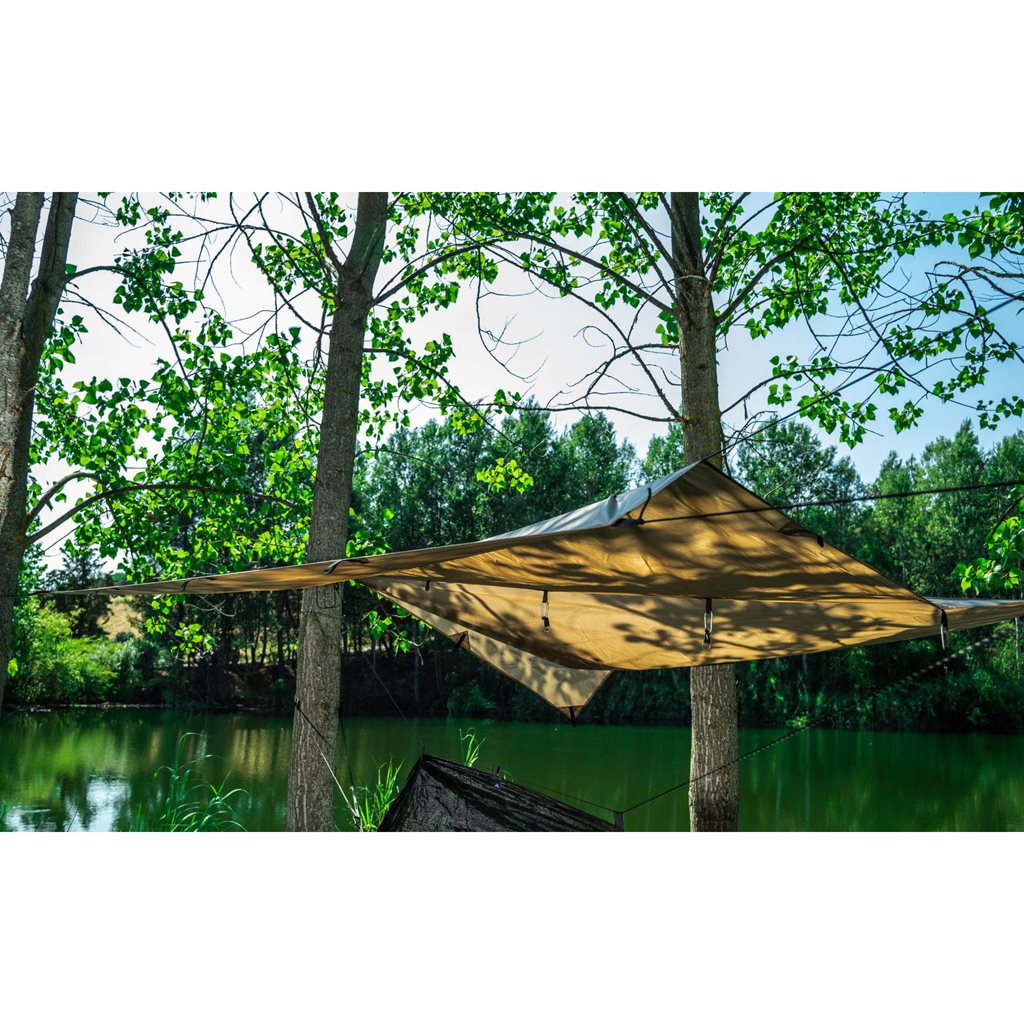 Lona bivac WILD 3x3 m COYOTE, imagen del producto