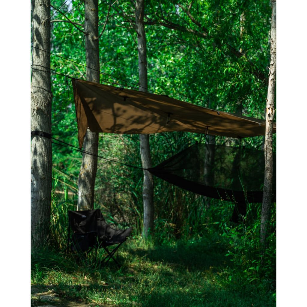 Lona bivac WILD 3x3 m COYOTE, imagen del producto