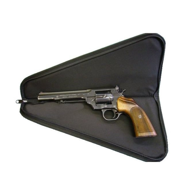 Funda de transporte negra para pistola/revólver hasta 15 cm (DA230)