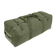 Bolsa de transporte militar US GI grande verde usada, 81x30x30 cm, NSN 8465-01-604-6541
