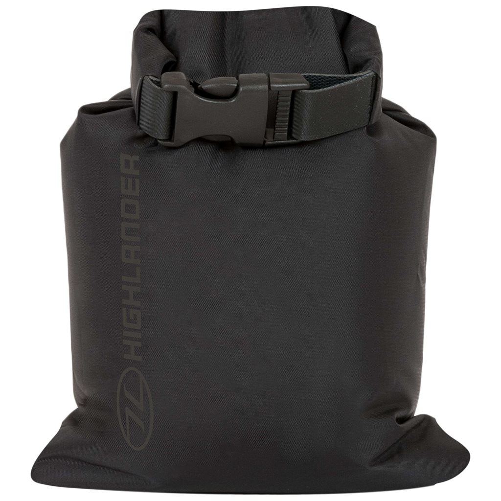 Bolsa estanca negra SMALL POUCH 1 l en nylon con cierre enrollable y hebilla