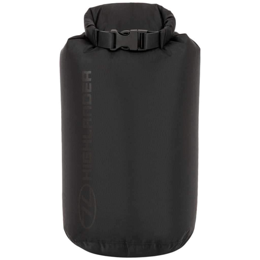Bolsa impermeable MEDIUM POUCH 4L negra en nylon con recubrimiento PU