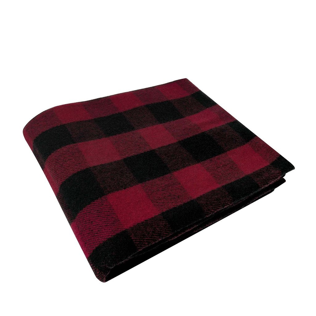 Manta a cuadros PLAID, 150x200, 55% lana, 45% sintético - referencia 1146