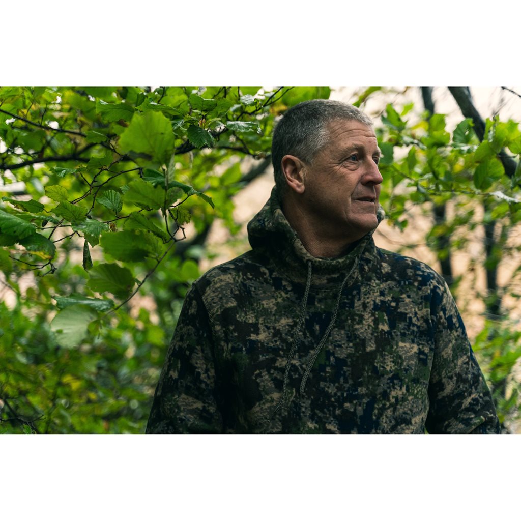 Sudadera con capucha Fieldman Fleece en camuflaje Digicam