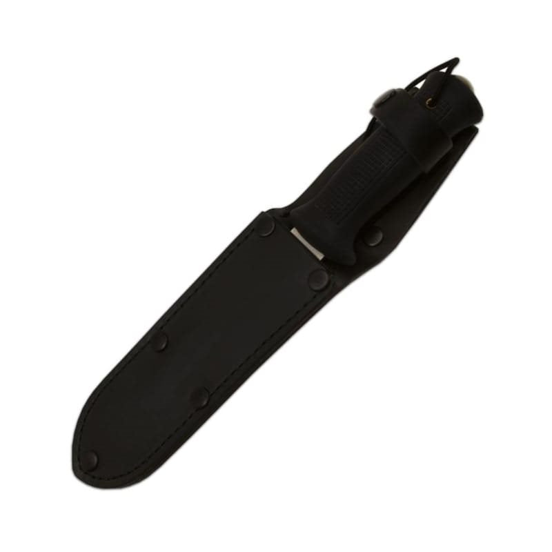 Cuchillo DIVER AZ en acero inoxidable con empuñadura de goma endurecida