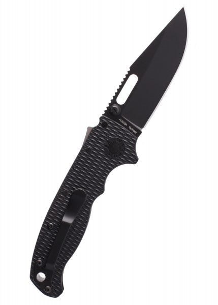 Cuchillo Pocket Demko AD20.5 Clip Point, Negro, DLC  DK-AD20-5-C BLK DLC - Espadas y Más