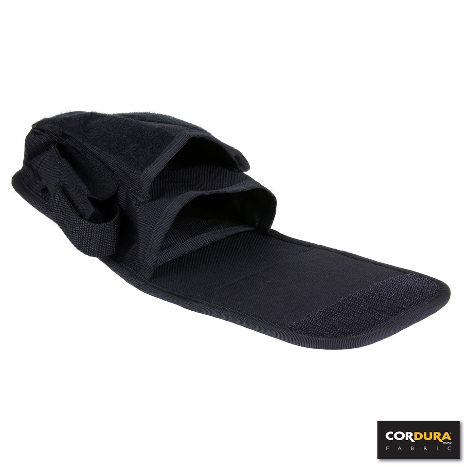 Funda UTILITY universal negra de Cordura nylon, 190 x 130 x 70 mm, montaje en cinturón