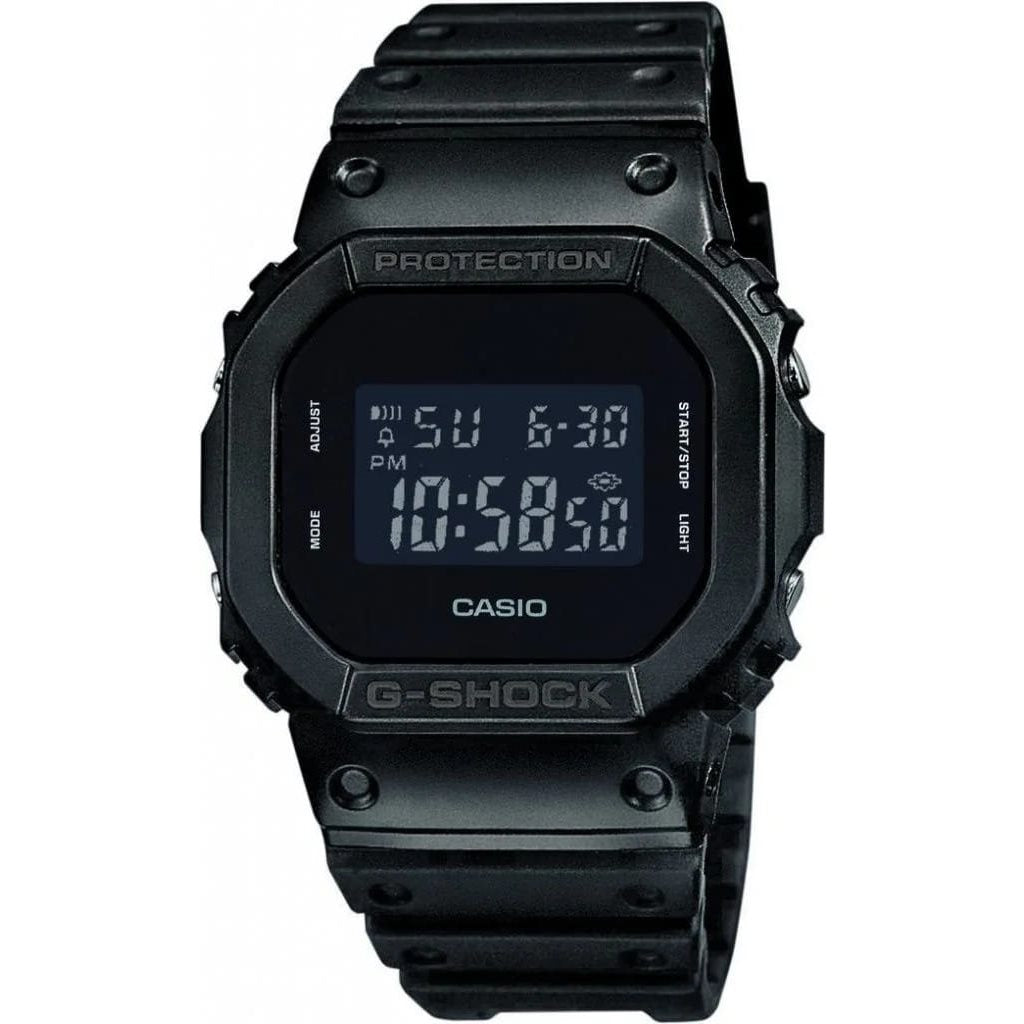 Reloj deportivo para hombre DW-5600UBB-1 negro vista frontal