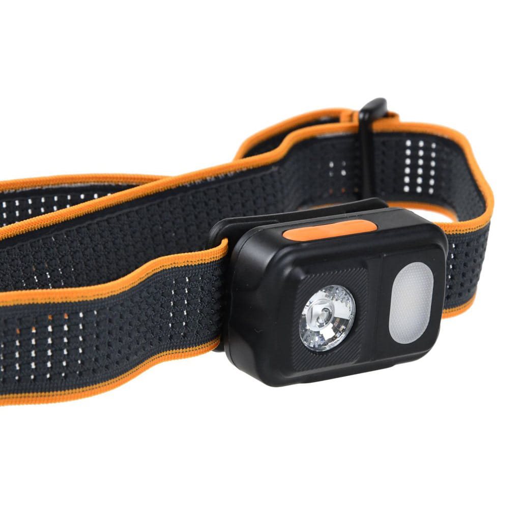 Linterna frontal recargable Dažbog HL01 negra, 550 lúmenes, resistente IP66