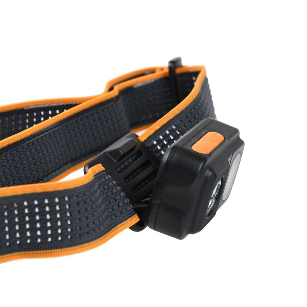 Linterna frontal recargable Dažbog HL01 negra, 550 lúmenes, resistente IP66
