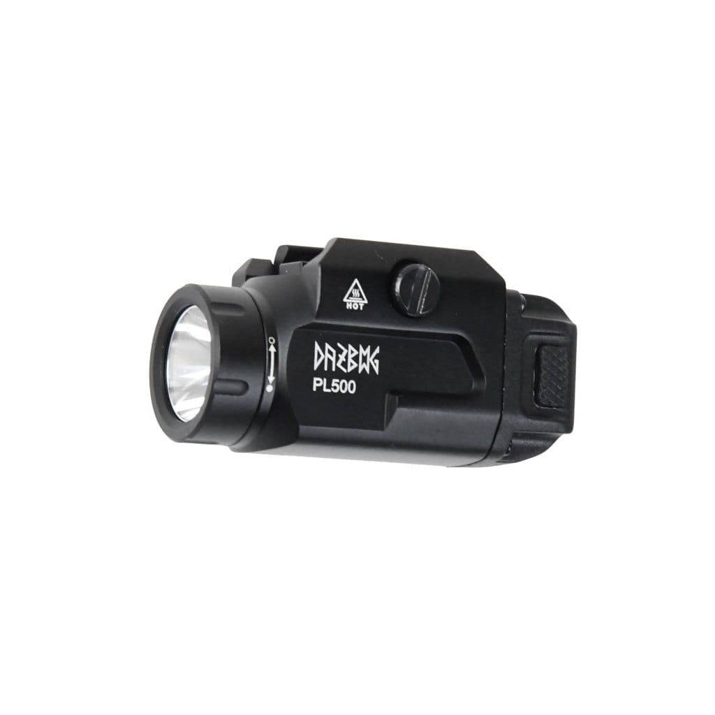 Linterna táctica DAŽBOG PT03 negra para pistola