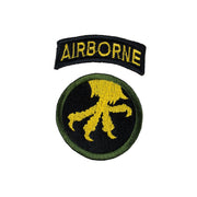 Parche 17th Airborne Division colorido - nášivka clásica de la división aerotransportada