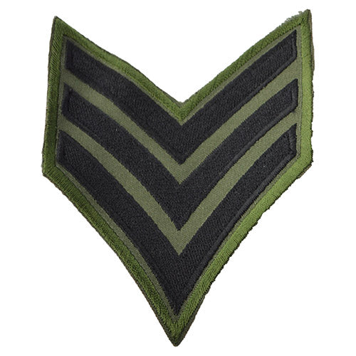 Parche de grado US Army 'SERGEANT' - vista del diseño en la imagen