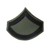 Parche US Private First Class color oliva - insignia de rango US Army