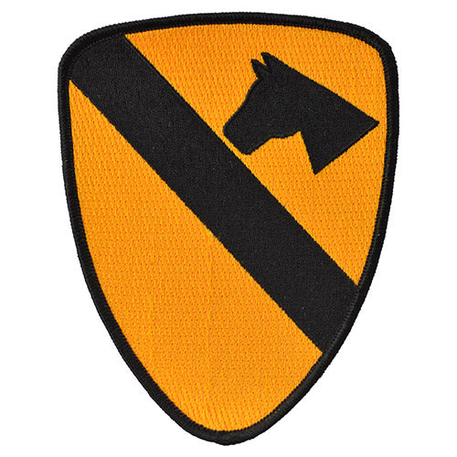 Parche colorido 1st Cavalry Division - emblema militar en colores