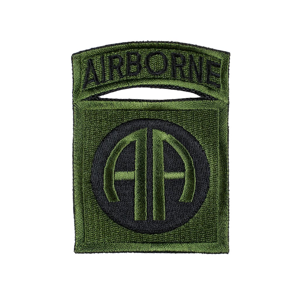 Parche 82nd AIRBORNE oliv 98x65 mm - parche militar