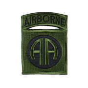 Parche 82nd AIRBORNE oliv 98x65 mm - parche militar