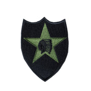 Parche pequeño 2nd Infantry Division color oliv diseño de combate