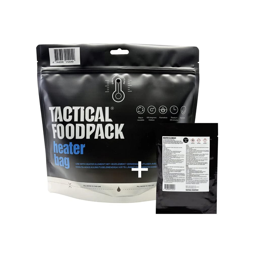 Bolsa Heater Bag con inserto auto-calefactable Heater Element de Tactical Foodpack