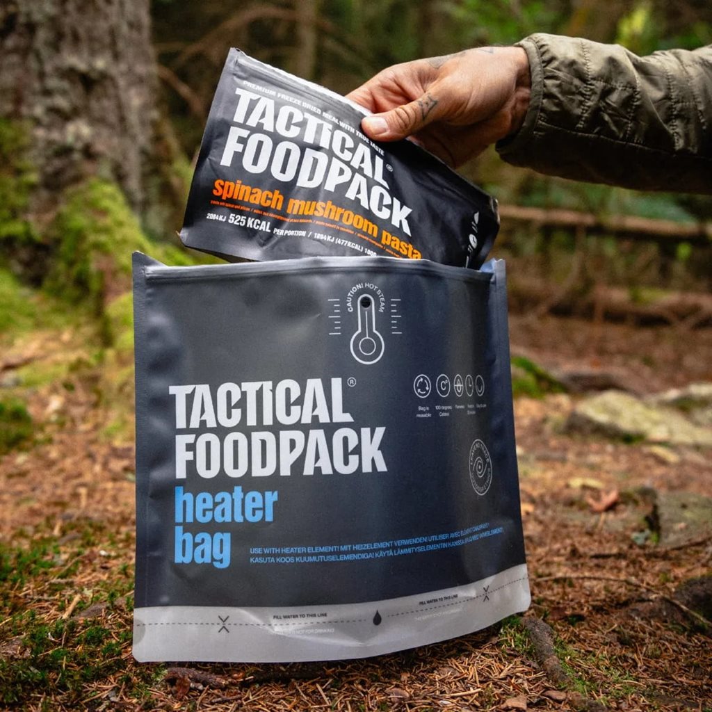 Bolsa Heater Bag con inserto auto-calefactable Heater Element de Tactical Foodpack