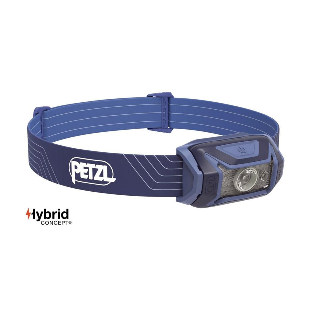 Linterna frontal TIKKA de PETZL con reflector fosforescente