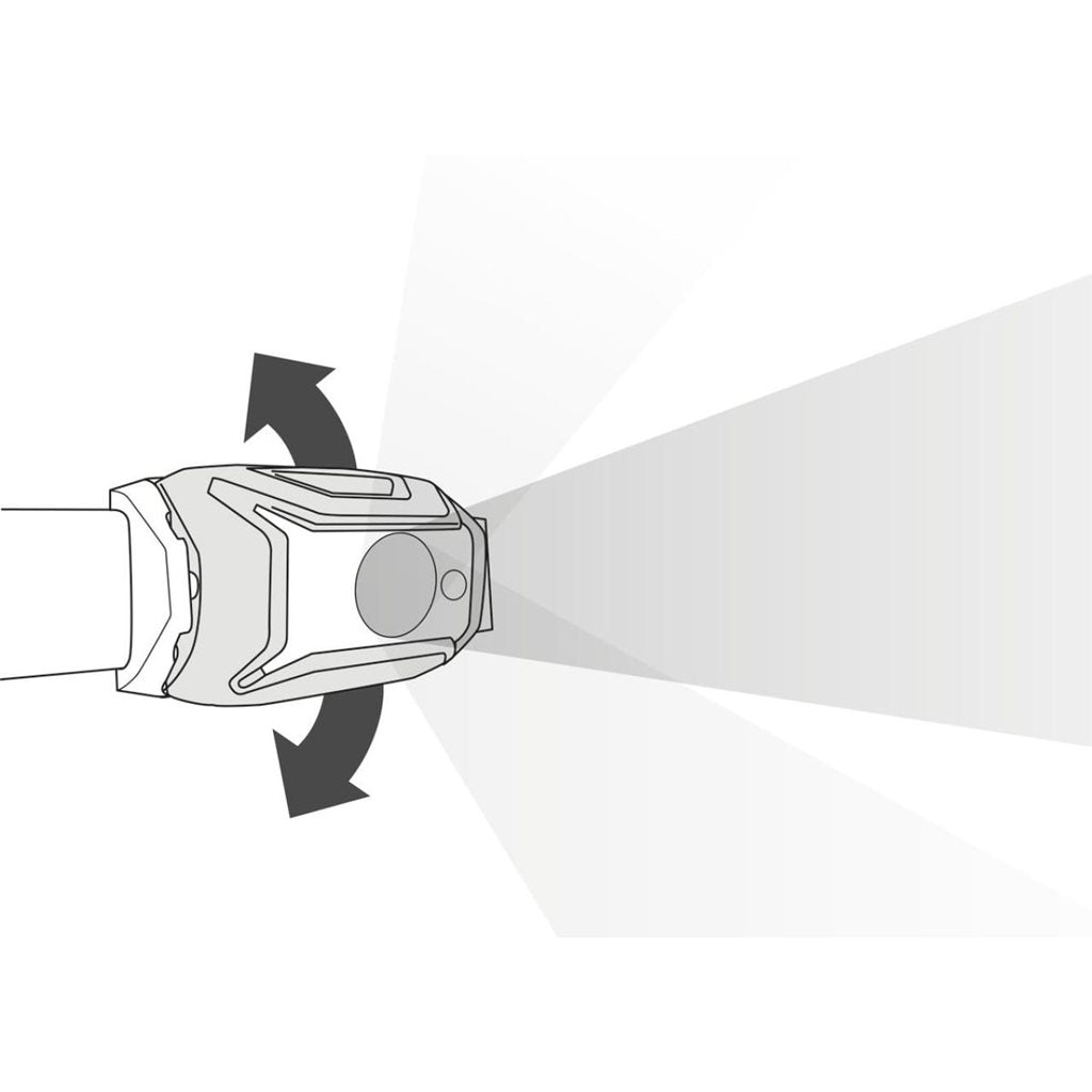 Linterna frontal TIKKA de PETZL con reflector fosforescente