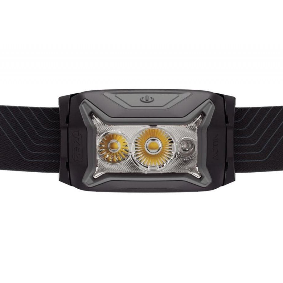 Linterna frontal ACTIK gris