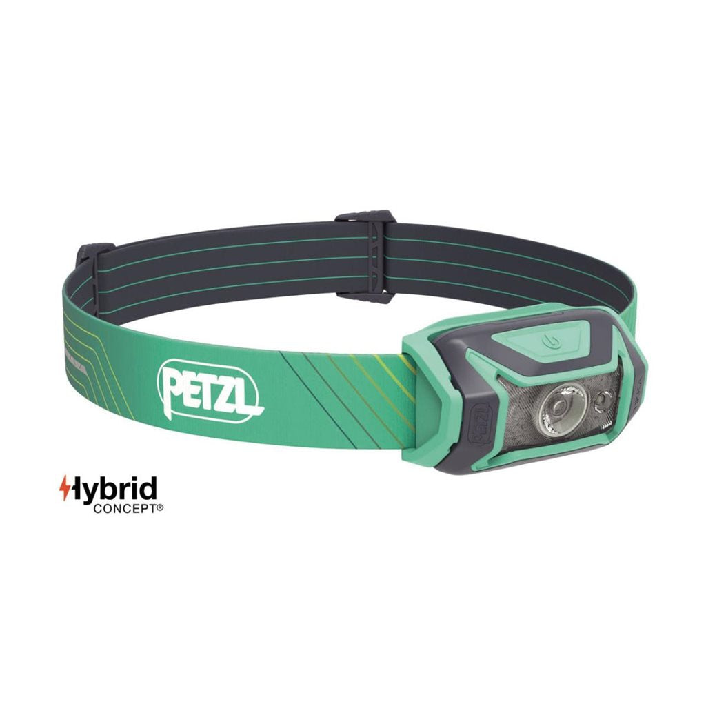 Linterna frontal TIKKA CORE gris con batería recargable y 450 lúmenes