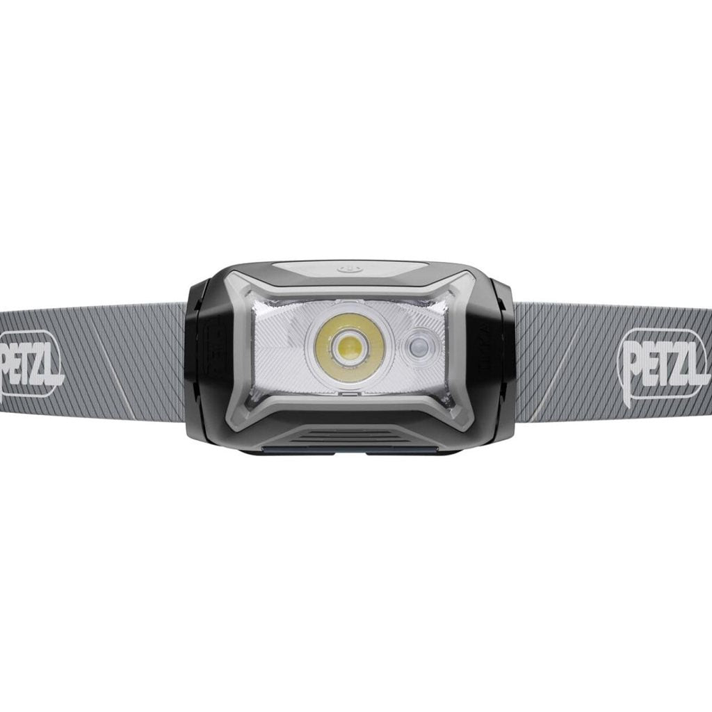 Linterna frontal TIKKA CORE 2025 negra de Petzl, 450 lúmenes, reflector fosforescente y batería CORE incluida