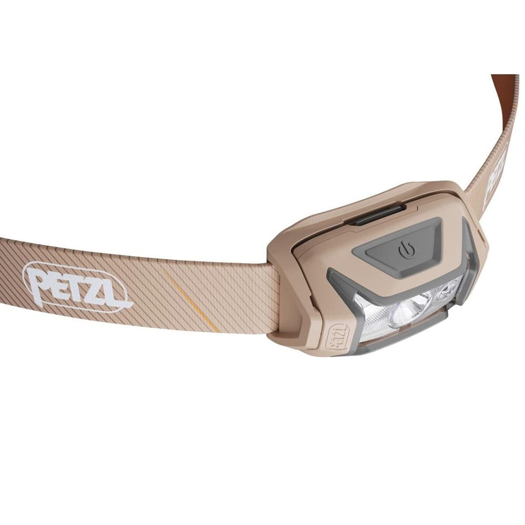 Linterna frontal TIKKA CORE 2025 negra de Petzl, 450 lúmenes, reflector fosforescente y batería CORE incluida