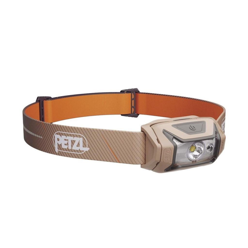 Linterna frontal TIKKA CORE 2025 negra de Petzl, 450 lúmenes, reflector fosforescente y batería CORE incluida