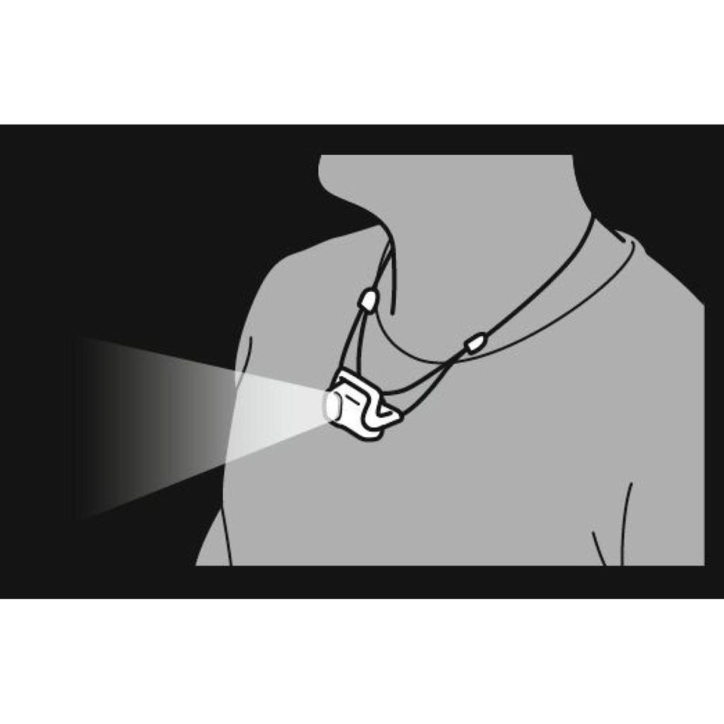 Imagen del producto: linterna frontal BINDI negra