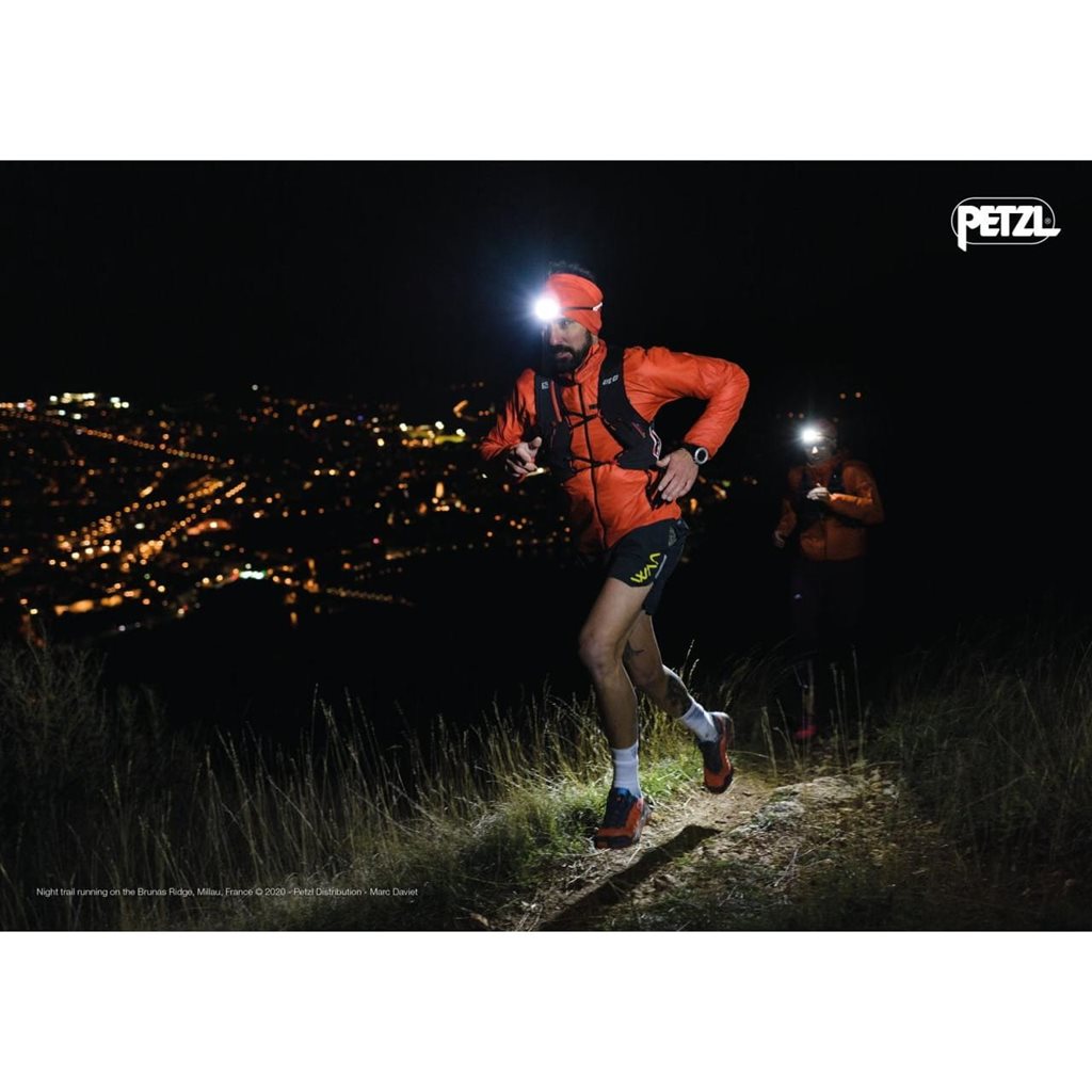 Linterna frontal IKO ligera para running, senderismo y montañismo