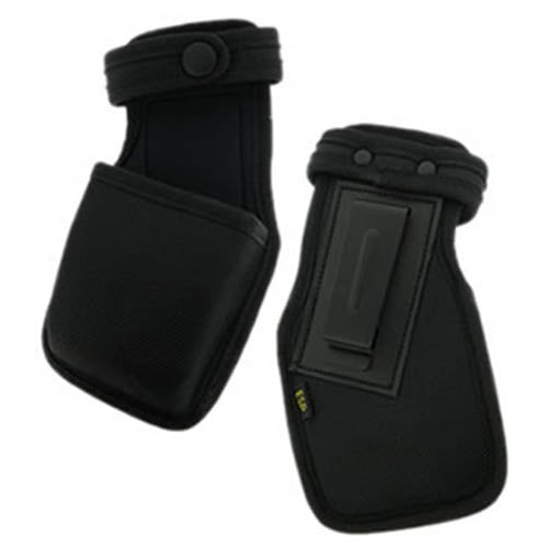 Funda nylon negra para paralizador Scorpy Max y POWER Max con clip metálico de seguridad