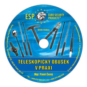 Carátula del DVD ESP sobre uso práctico de la porra extensible y técnicas defensivas