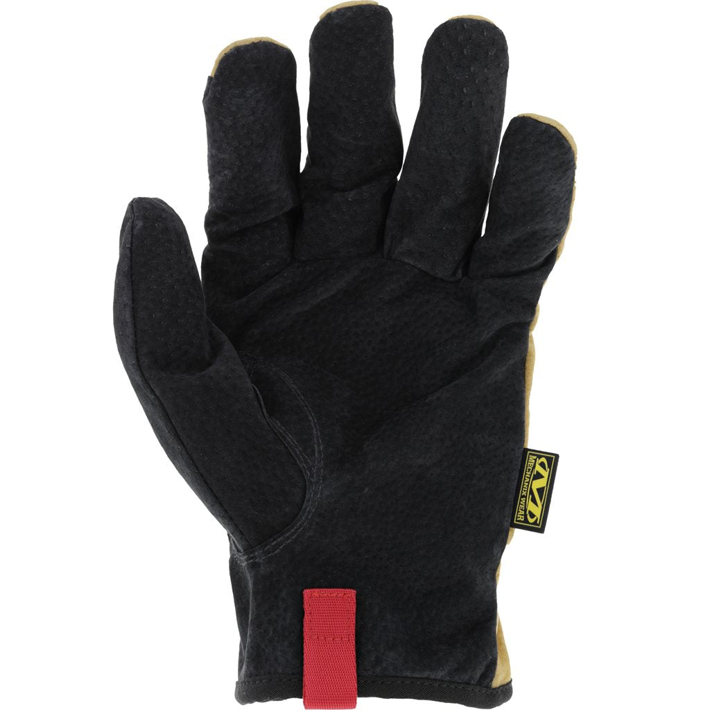Guantes DuraHide Driver marrón/negro, guantes de cuero con forro de fibra de vidrio