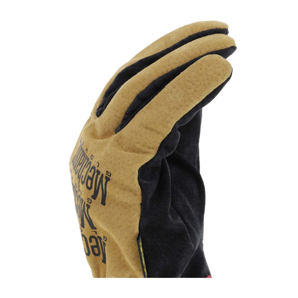 Guantes DuraHide Driver marrón/negro, guantes de cuero con forro de fibra de vidrio