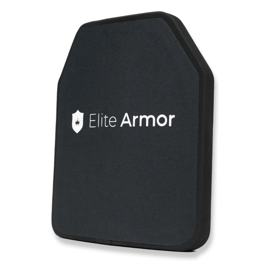 Placa Blindada NIJ IV SA Elite Armor SiC Curva Simple Carburo de Sicilio