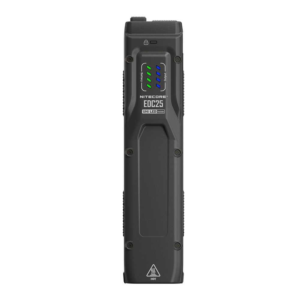 Linterna táctica EDC25 SLIM 3000 lúmenes con batería integrada y alcance de 300 metros