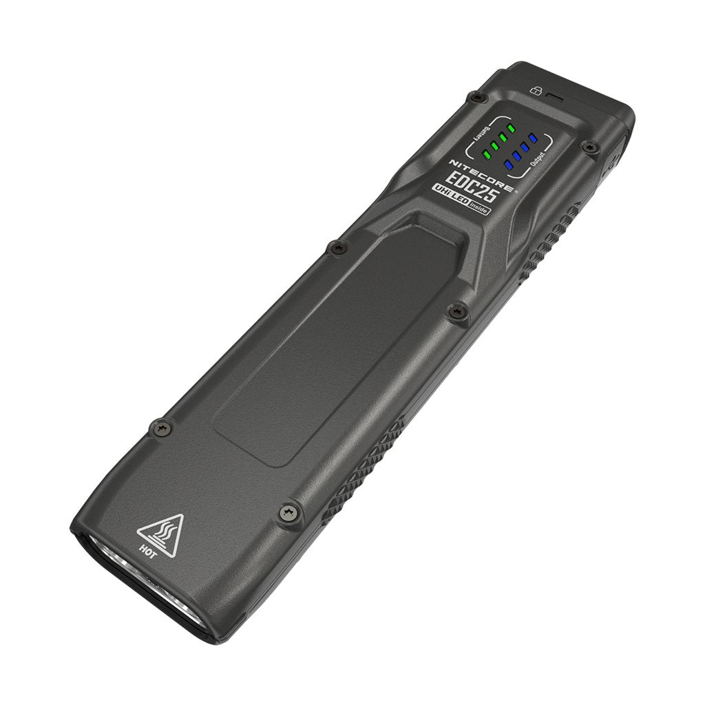 Linterna táctica EDC25 SLIM 3000 lúmenes con batería integrada y alcance de 300 metros