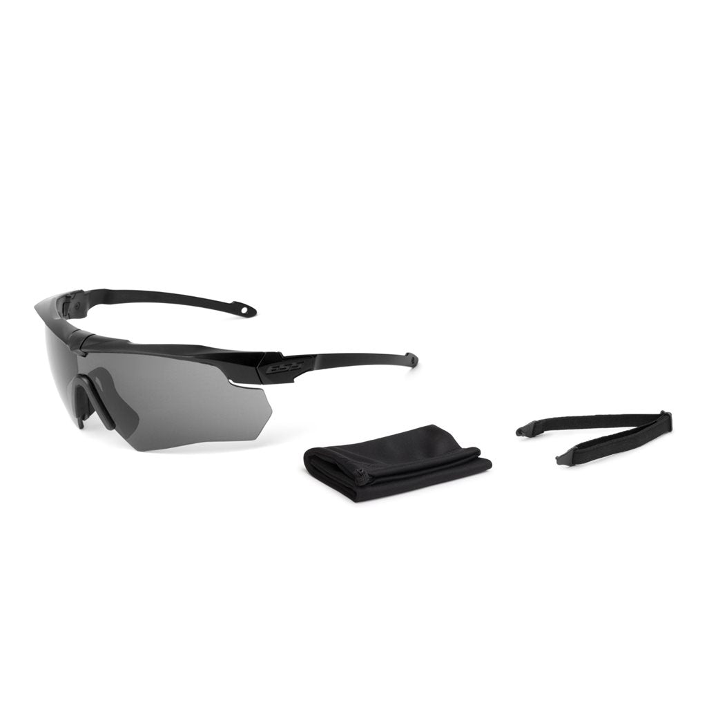 Gafas ESS Crossbow Suppressor One con lentes oscuras, montura negra