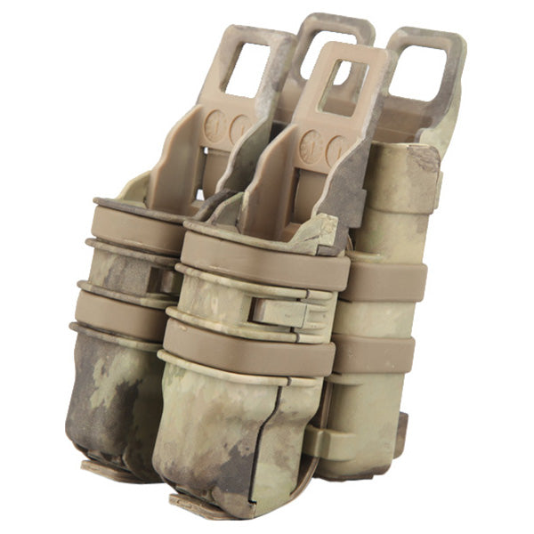 Funda plástica FAST 3.gen. AU para cargador M16/M4 y dos cargadores de pistola