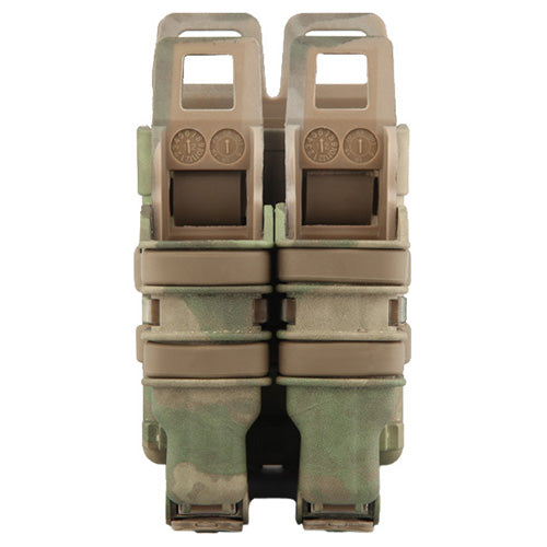 Funda plástica FAST 3.gen. AU para cargador M16/M4 y dos cargadores de pistola