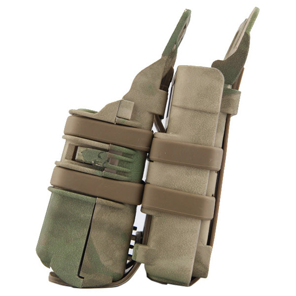 Funda plástica FAST 3.gen. AU para cargador M16/M4 y dos cargadores de pistola