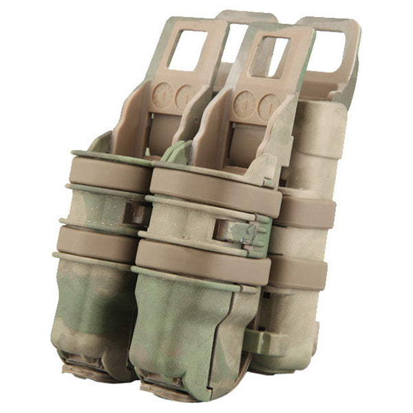 Funda plástica FAST 3.gen. AU para cargador M16/M4 y dos cargadores de pistola