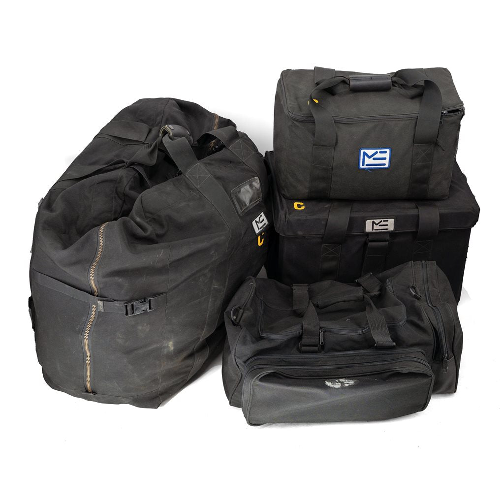 Traje pirotécnico EOD 9 MED-ENG verde usado con accesorios