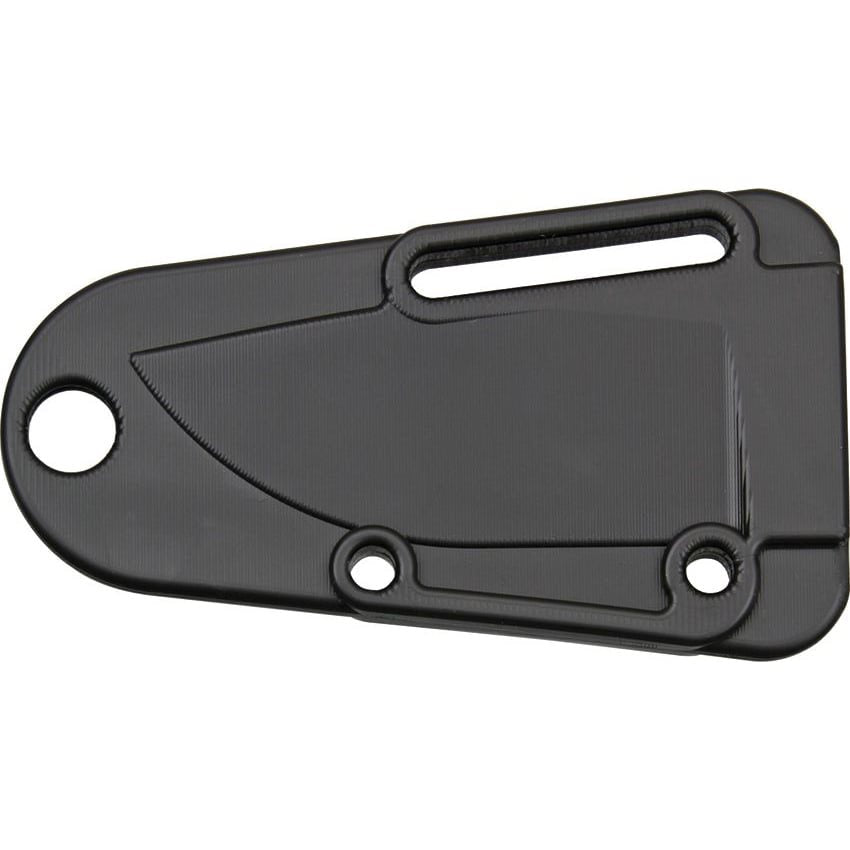 Cuchillo IZULA-II con funda y hoja negra, compacto EDC, fabricado en EE. UU.