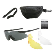 Gafas ICE3 EYESHIELD con 3 lentes intercambiables y estuche blando